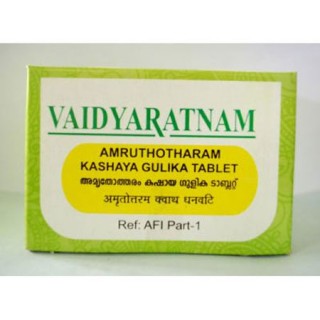 Vaidyaratnam Ayurvedic, Amruthotharam Kashaya Gulika 100 Tablet